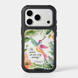 Lamentations 3:22-23 Hummingbird Christian  iPhone 17 Pro Case