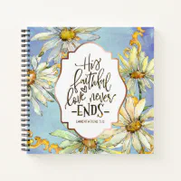 True Love Story Never Ends Couple's Scrapbook Notebook