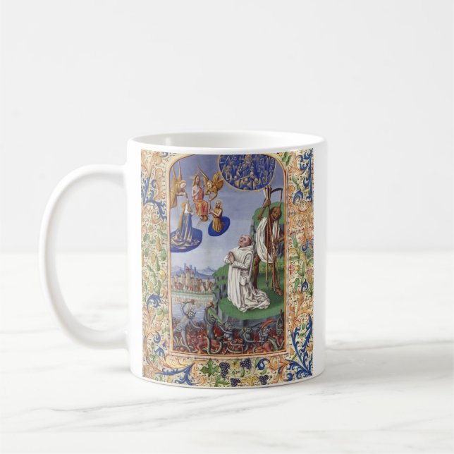 Lamentations de saint Bernard Coffee Mug (Left)