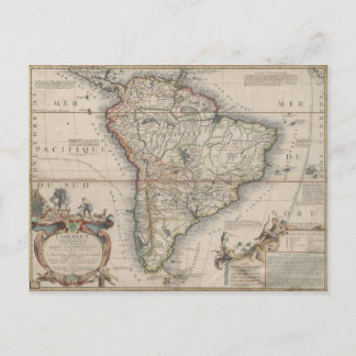 L'Amerique Meridionale (1689) Postcard