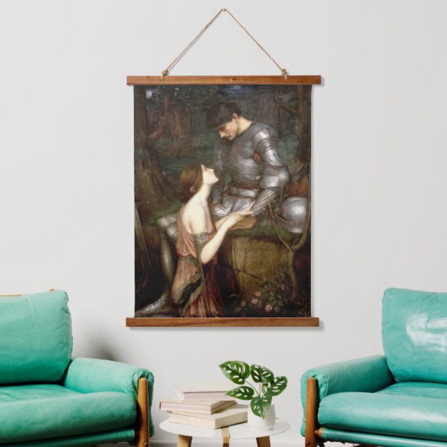 Lamia (1905) by John Waterhouse Hanging Tapestry (Living Room)