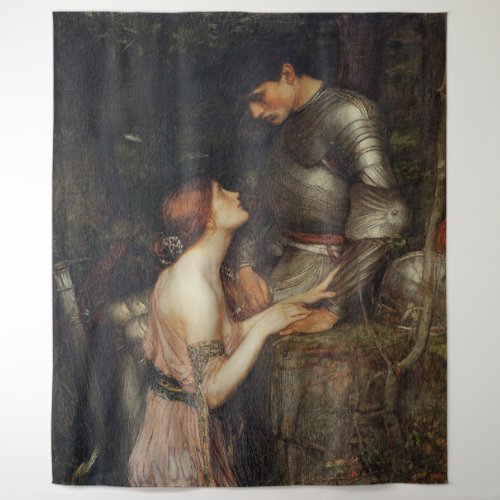 Lamia and the Soldier by J W Waterhouse 1905 Tapestry