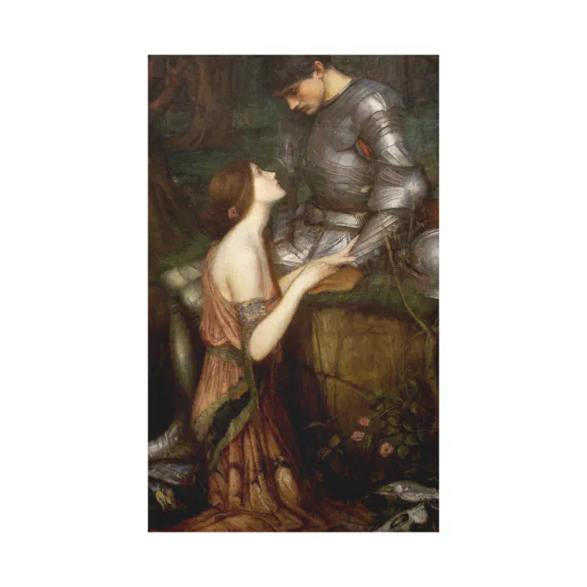 Lamia and the Soldier (by John William Waterhouse) Canvas Print | Zazzle