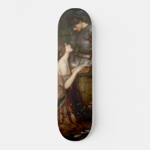 Lamia and the Soldier by John William Waterhouse Skateboard