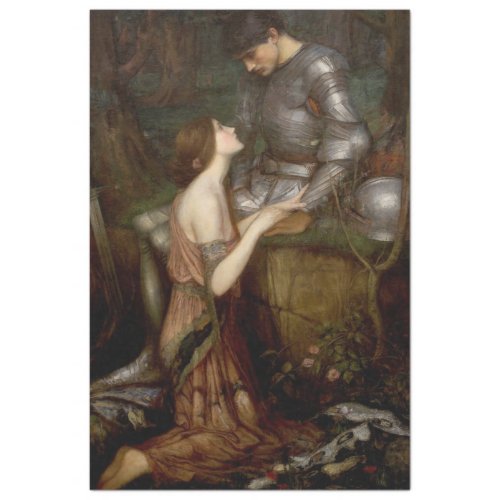 Lamia and the Soldier by John William Waterhouse Tissue Paper