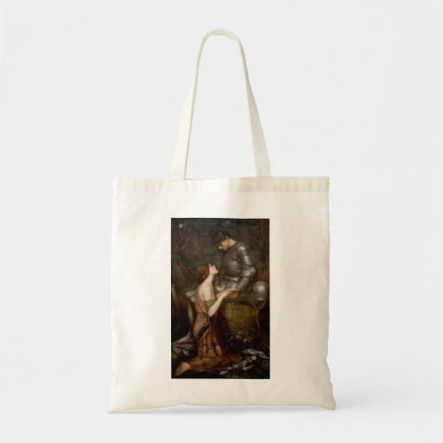 Lamia and the Soldier by John William Waterhouse Tote Bag