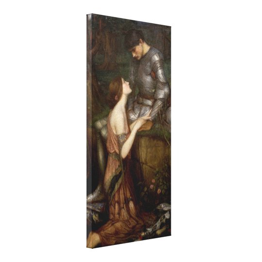 Lamia and the Soldier by JW Waterhouse Canvas Print | Zazzle.com