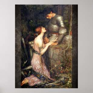 LAMIA AND THE SOLDIER PRINT OR DECOUPAGE PAPER