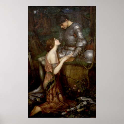 Lamia by John William Waterhouse Poster