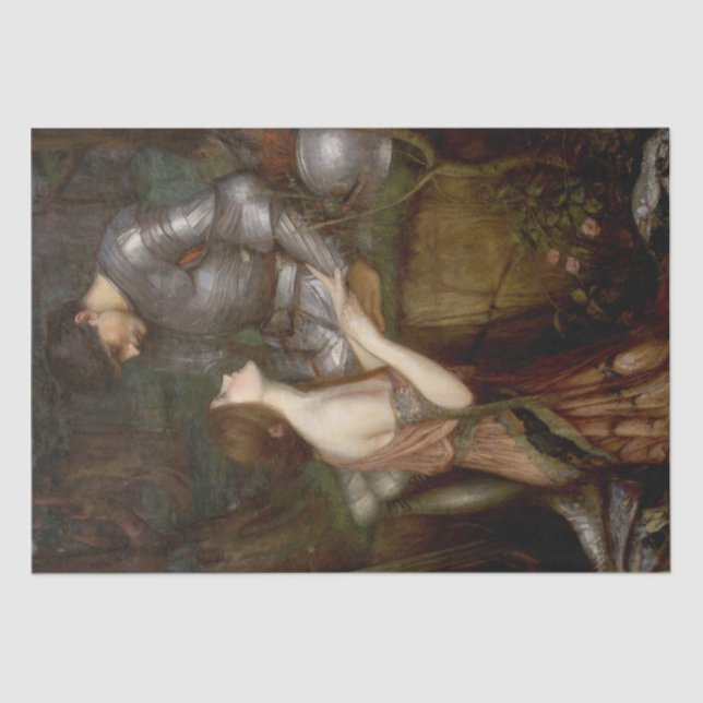 Lamia by John William Waterhouse Tissue Paper (Front)