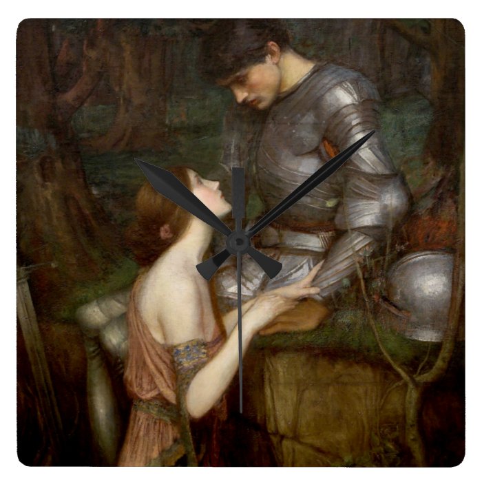 Lamia by John William Waterhouse Wallclocks