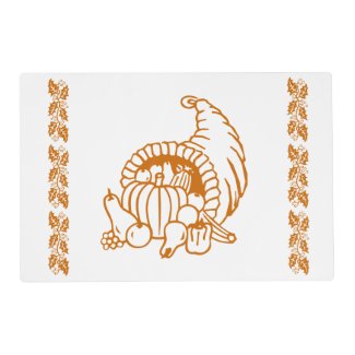 Laminate Placemat - Horn of Plenty
