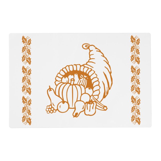 Laminate Placemat - Horn of Plenty (Front)