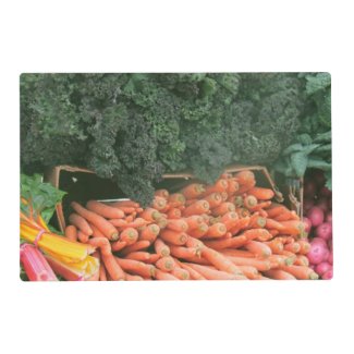 Laminate Placemat - Vegetables and Cookies