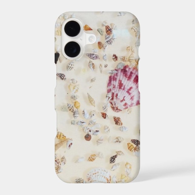 Laminated Colorful Small Sea Shells Iphone Case (Back)