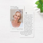 Laminated Photo Memorial Prayer Card Laminated Photo Memorial Prayer Card