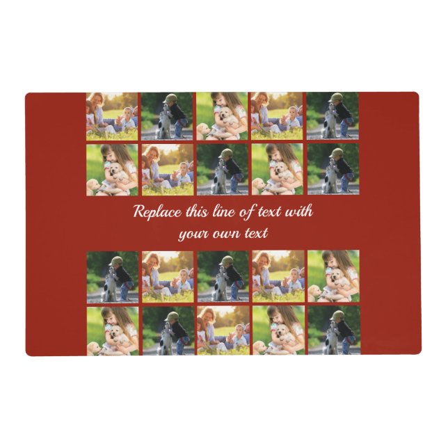 Laminated Placemat (Front)