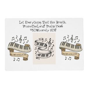 Laminated Placemat