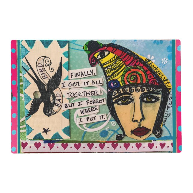 Laminated placemat (Front)