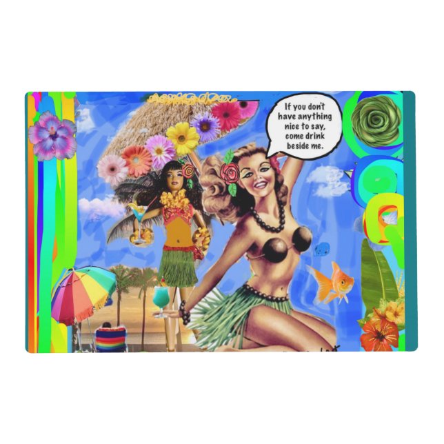 Laminated placemat (Front)