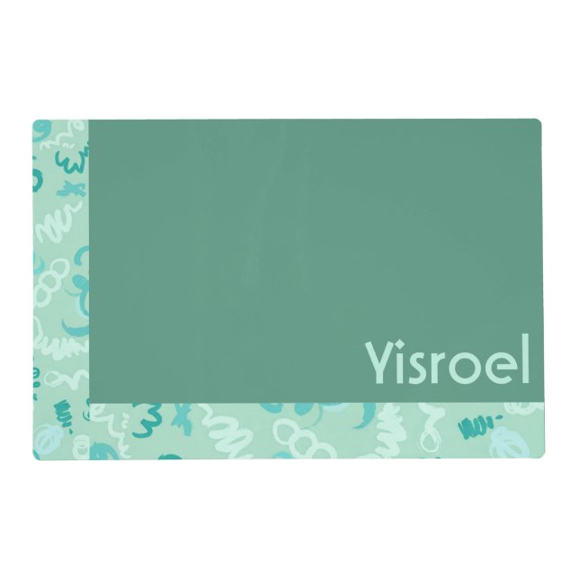Laminated Placemat (Front)