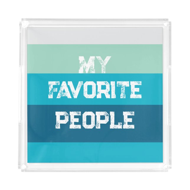Laminated Placemat Acrylic Tray (Front)