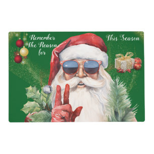 Laminated Placemat - Christmas Season Placemat