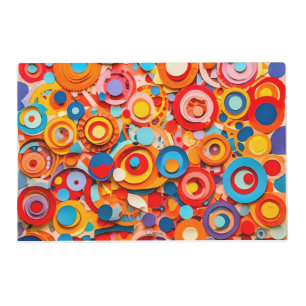 Laminated Placemat for Kids' Party