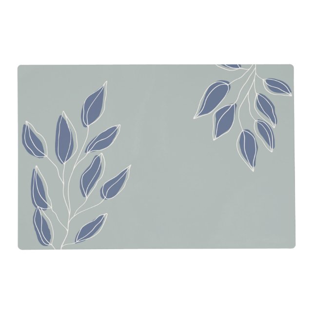 Laminated Placemat - Leaves (Front)