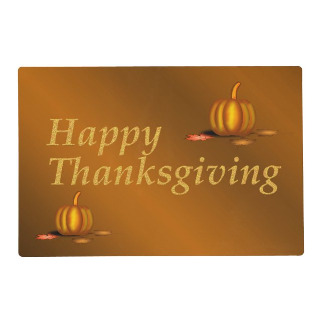 laminated placemat,,thanksgiving,colorful+ craft, placemat (Front)