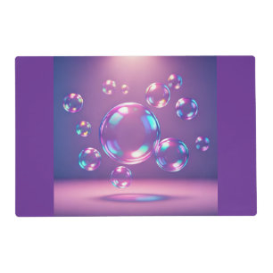Laminated Placemats (Bubbles)