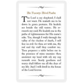 Laminated Prayer Memorial Cards  (Back)