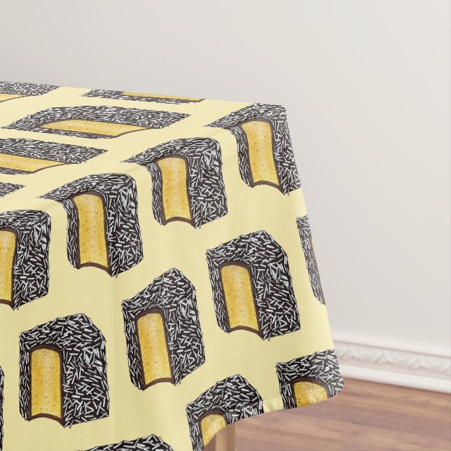 Lamington Australian Food Bake Sale Dessert Bakery Tablecloth (In Situ)