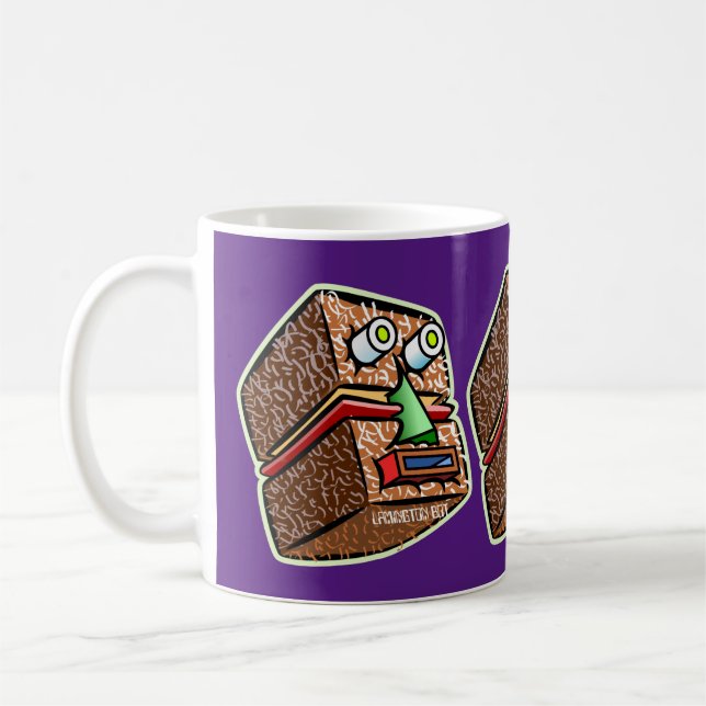 Lamington Bot Coffee Mug (Left)