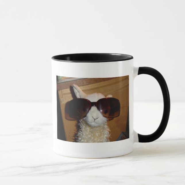 Lamma, Llama's Can Be Cool Too!!! Mug (Right)
