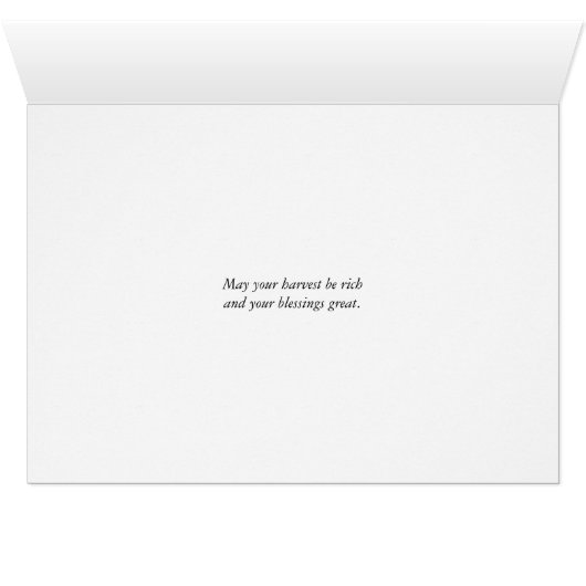 Lammas Lughnasadh Barley Harvest Card (Inside Horizontal (Bottom))