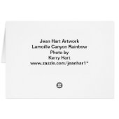 Lamoille Canyon Rainbow Cards (Back Horizontal)