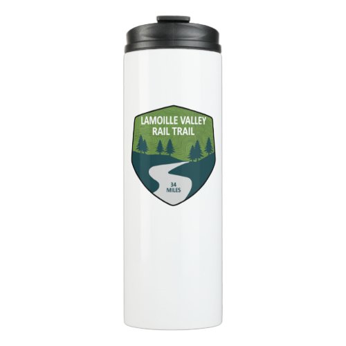 Lamoille Valley Rail Trail Vermont Thermal Tumbler