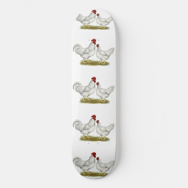 Lamona Chickens Skateboard Deck (Front)