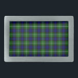Lamont Belt Buckle<br><div class="desc">Lamont clan tartan plaid</div>