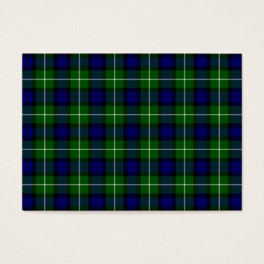 Lamont tartan blue green plaid (Front)