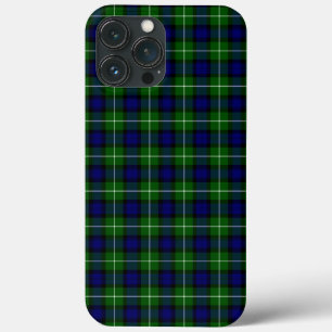 Lamont tartan blue green plaid iPhone 13 pro max case
