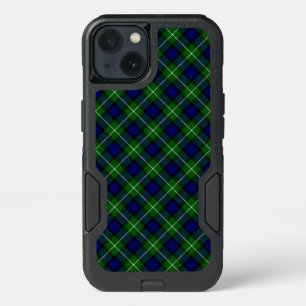 Lamont tartan blue green plaid iPhone 13 case