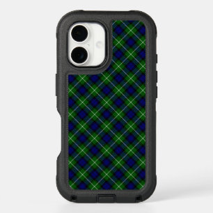Lamont tartan blue green plaid iPhone 16 case