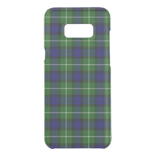 Lamont tartan blue green plaid uncommon samsung galaxy s8+ case