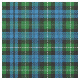 Scottish Clan Lamont Tartan Plaid Fabric | Zazzle