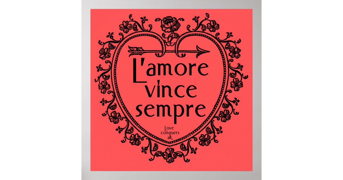 L'amore Vince Sempre - Love Conquers All Poster