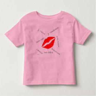 L'amour Retro Toddler Shirts