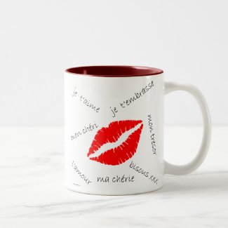 L'amour Romantic Love French Mug
