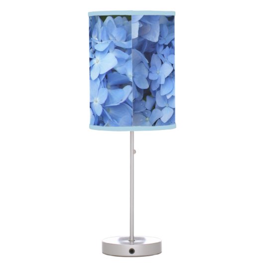Lamp - Accent - Blue Hydrangea (Back)